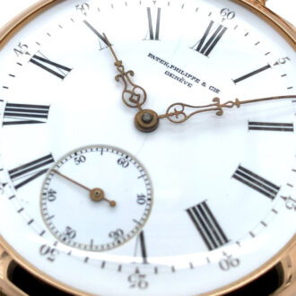 Swiss 18K rose gold five-minute repeating lever watch Circa 1893