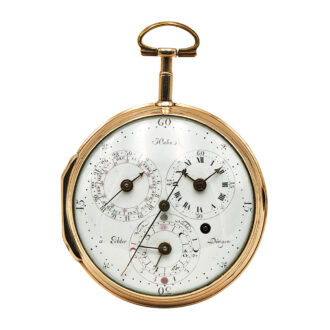 German astronomical centre seconds cylinder watch Circa 1785