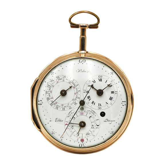 German astronomical centre seconds cylinder watch Circa 1785