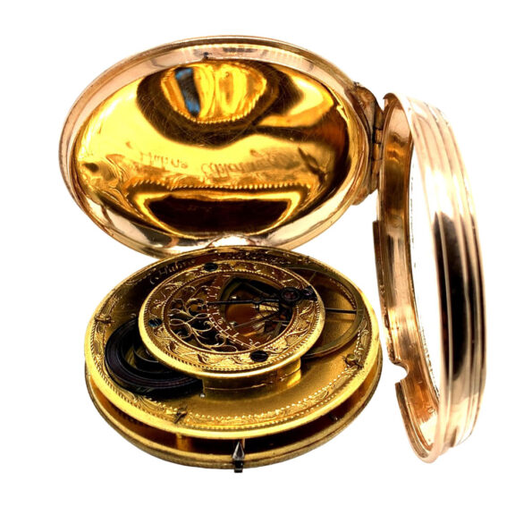 German astronomical centre seconds cylinder watch Circa 1785 German astronomical centre seconds cylinder watch Circa 1785