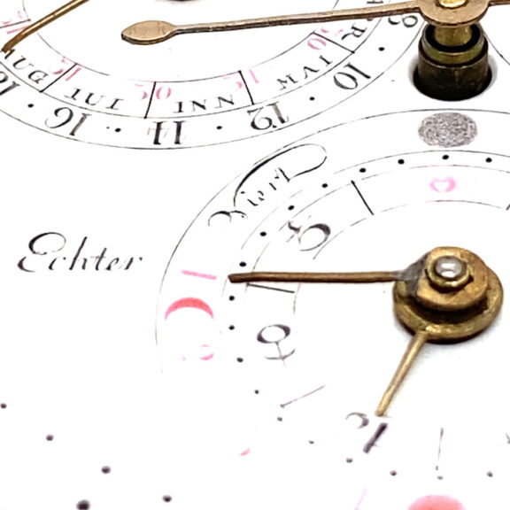 German astronomical centre seconds cylinder watch Circa 1785 German astronomical centre seconds cylinder watch Circa 1785