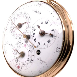 German astronomical centre seconds cylinder watch Circa 1785