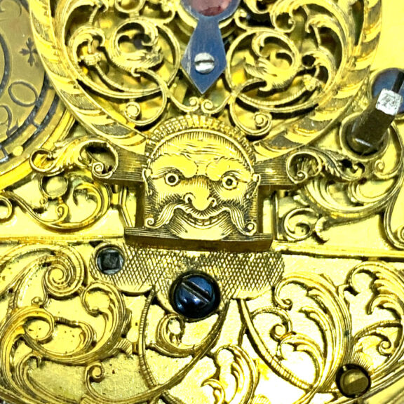German silver quarter repeating rococo coach clock Circa 1760 German silver quarter repeating rococo coach clock Circa 1760