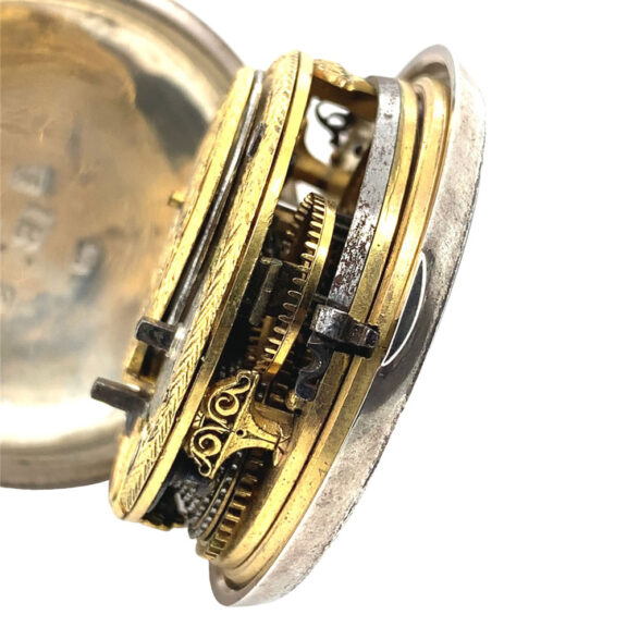 English silver verge made for the Ottoman market Circa 1816 English silver verge made for the Ottoman market Circa 1816