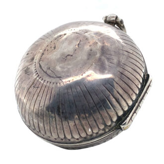 German silver pair-cased verge watch with date Circa 1705 German silver pair-cased verge watch with date Circa 1705