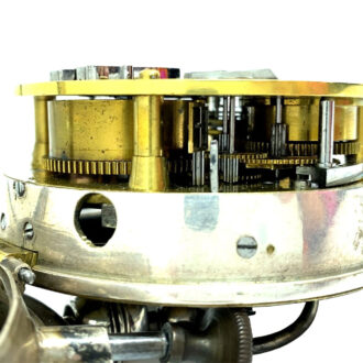 Rare Austrian quarter repeating coach clock with alarm Circa 1810