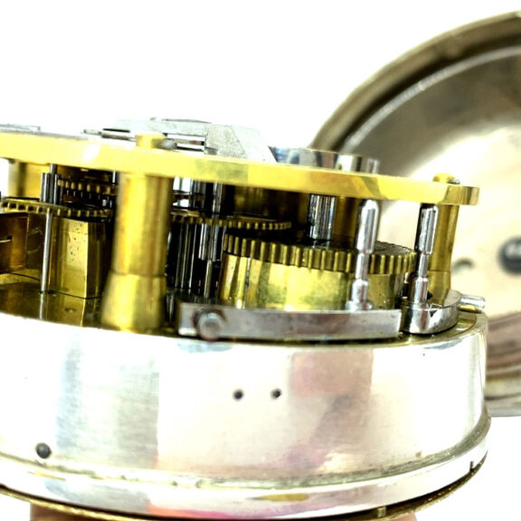Rare Austrian quarter repeating coach clock with alarm Circa 1810 Rare Austrian quarter repeating coach clock with alarm Circa 1810