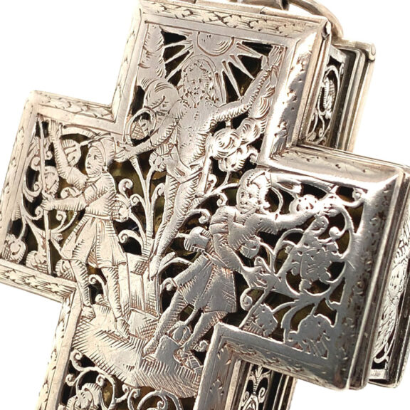 German one-handed neo-Renaissance style pendant watch Circa 1880 German one-handed neo-Renaissance style pendant watch Circa 1880
