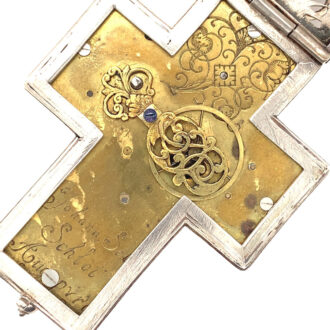 German one-handed neo-Renaissance style pendant watch Circa 1880