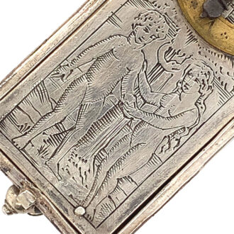 German one-handed neo-Renaissance style pendant watch Circa 1880