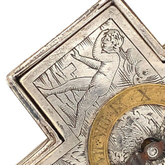 German one-handed neo-Renaissance style pendant watch Circa 1880