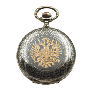 Fine Swiss niëllo silver hunting cased lever watch Circa 1900