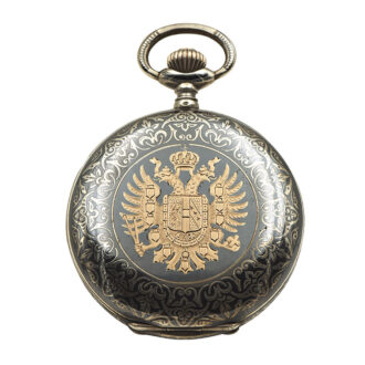 Fine Swiss niëllo silver hunting cased lever watch Circa 1900 Fine Swiss niëllo silver hunting cased lever watch Circa 1900
