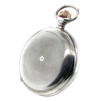 Ornamental Russian silver hunting cased lever watch Circa 1910