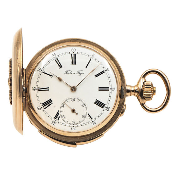 Russian rose gold minute repeating lever watch Circa 1895