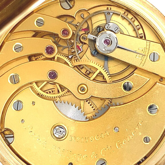 Swiss 18 carat gold open faced lever pocket watch Circa 1917 Swiss 18 carat gold open faced lever pocket watch Circa 1917