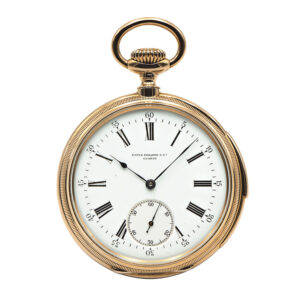 Very fine Swiss 18K gold quarter repeating lever watch Circa 1887