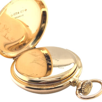 Very fine Swiss 18K gold quarter repeating lever watch Circa 1887