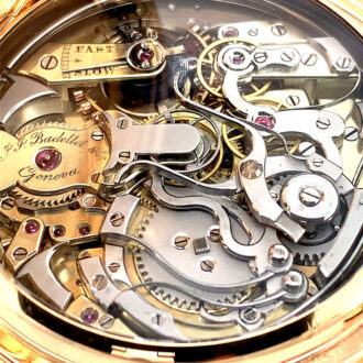 Impressive Swiss gold complicated hunting cased watch Circa 1890