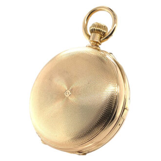 Heavy Swiss gold quarter repeating complicated watch Circa 1869
