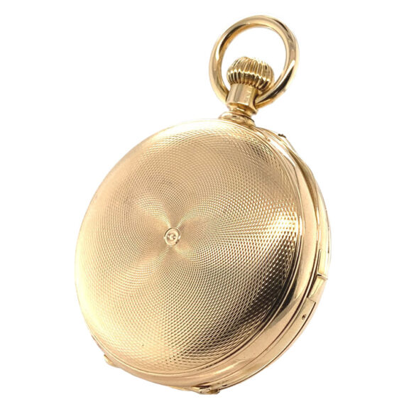 Heavy Swiss gold quarter repeating complicated watch Circa 1869 Heavy Swiss gold quarter repeating complicated watch Circa 1869