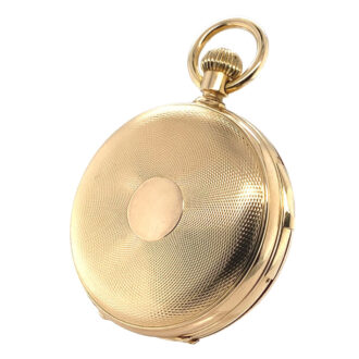Heavy Swiss gold quarter repeating complicated watch Circa 1869