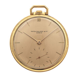 Ultra-thin Swiss 18K rose gold lever dress watch Circa 1944