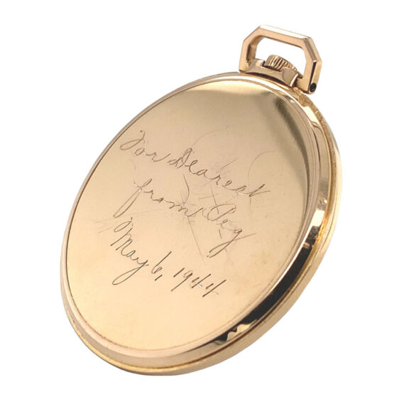 Ultra-thin Swiss 18K rose gold lever dress watch Circa 1944 Ultra-thin Swiss 18K rose gold lever dress watch Circa 1944