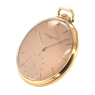 Ultra-thin Swiss 18K rose gold lever dress watch Circa 1944