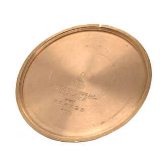 Ultra-thin Swiss 18K rose gold lever dress watch Circa 1944