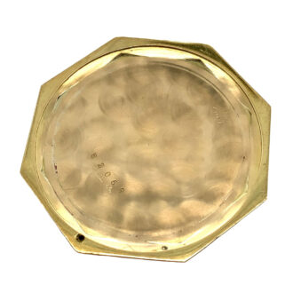 Swiss gold and enamel octagonal Art Deco dress watch Circa 1920