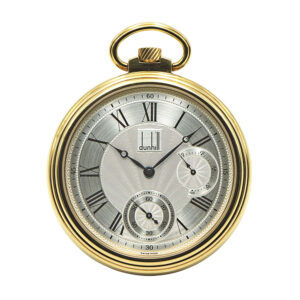 Heavy Swiss gold lever watch with power reserve Circa 2000