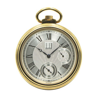 Heavy Swiss gold lever watch with power reserve Circa 2000