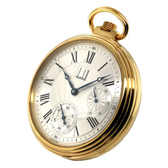 Heavy Swiss gold lever watch with power reserve Circa 2000 Heavy Swiss gold lever watch with power reserve Circa 2000