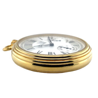 Heavy Swiss gold lever watch with power reserve Circa 2000 Heavy Swiss gold lever watch with power reserve Circa 2000