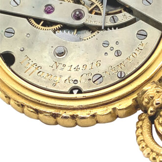American half-hunting cased Art Nouveau watch Circa 1900