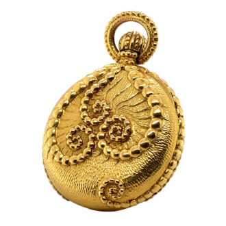 American half-hunting cased Art Nouveau watch Circa 1900