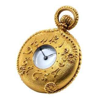 American half-hunting cased Art Nouveau watch Circa 1900