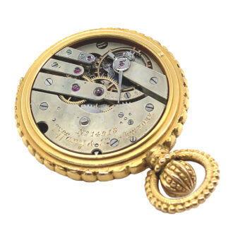 American half-hunting cased Art Nouveau watch Circa 1900