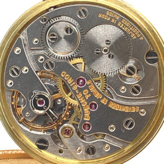 Unusual French 18K gold Napoleon III 100 Francs coin watch Circa 1985