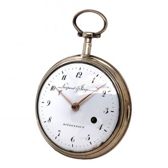 Early Danish silver open faced cylinder pocket watch Circa 1794 Early Danish silver open faced cylinder pocket watch Circa 1794