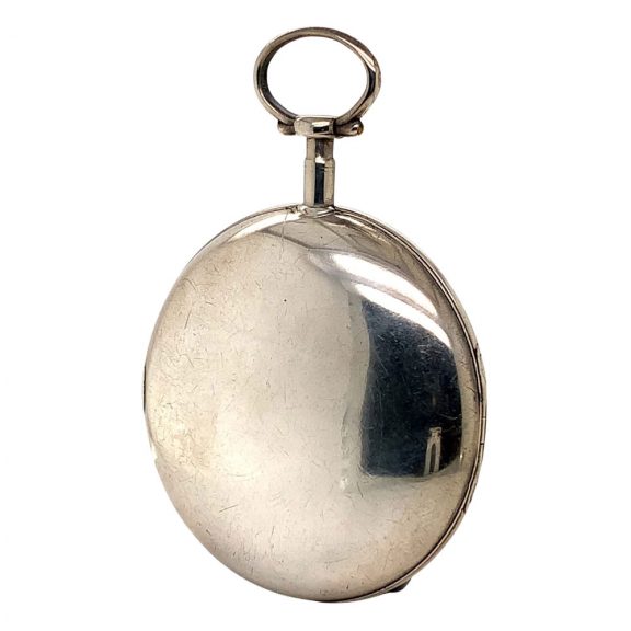 Early Danish silver open faced cylinder pocket watch Circa 1794 Early Danish silver open faced cylinder pocket watch Circa 1794