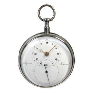 Rare Danish silver open faced cylinder pocket watch Circa 1803