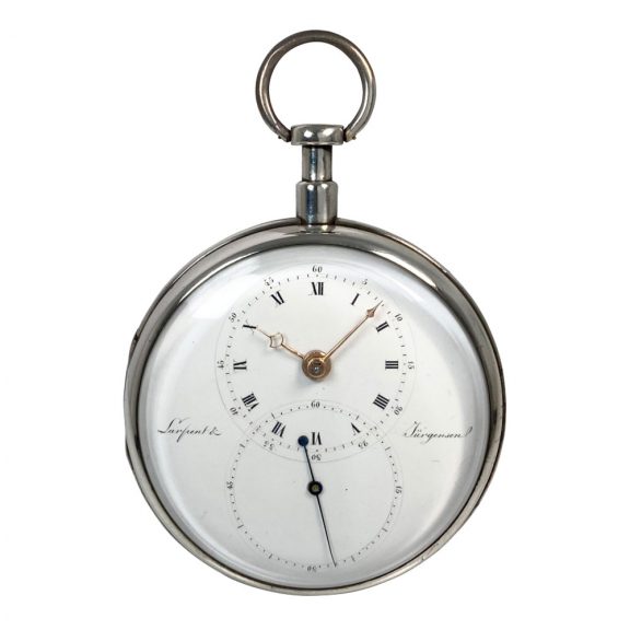 Rare Danish silver open faced cylinder pocket watch Circa 1803 Rare Danish silver open faced cylinder pocket watch Circa 1803