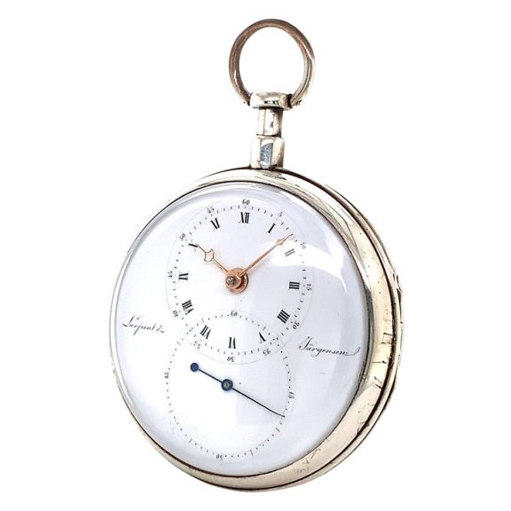 Rare Danish silver open faced cylinder pocket watch Circa 1803 Rare Danish silver open faced cylinder pocket watch Circa 1803