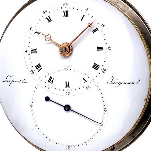 Rare Danish silver open faced cylinder pocket watch Circa 1803 Rare Danish silver open faced cylinder pocket watch Circa 1803