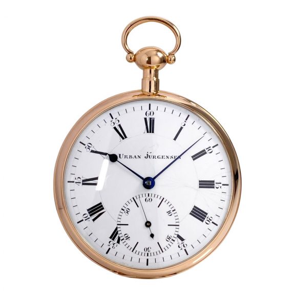 Important Danish 18K carat rose gold precision watch Circa 1823 Important Danish 18K carat rose gold precision watch Circa 1823