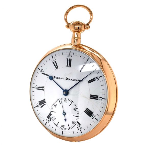 Important Danish 18K carat rose gold precision watch Circa 1823 Important Danish 18K carat rose gold precision watch Circa 1823