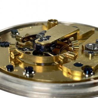 Extremely rare Danish silver open faced chronometer Circa 1837