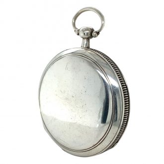 Rare Danish silver open faced precision watch Circa 1822